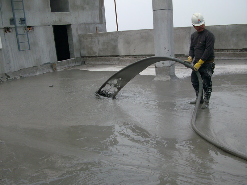 保温泡沫混凝土的生产工艺流程